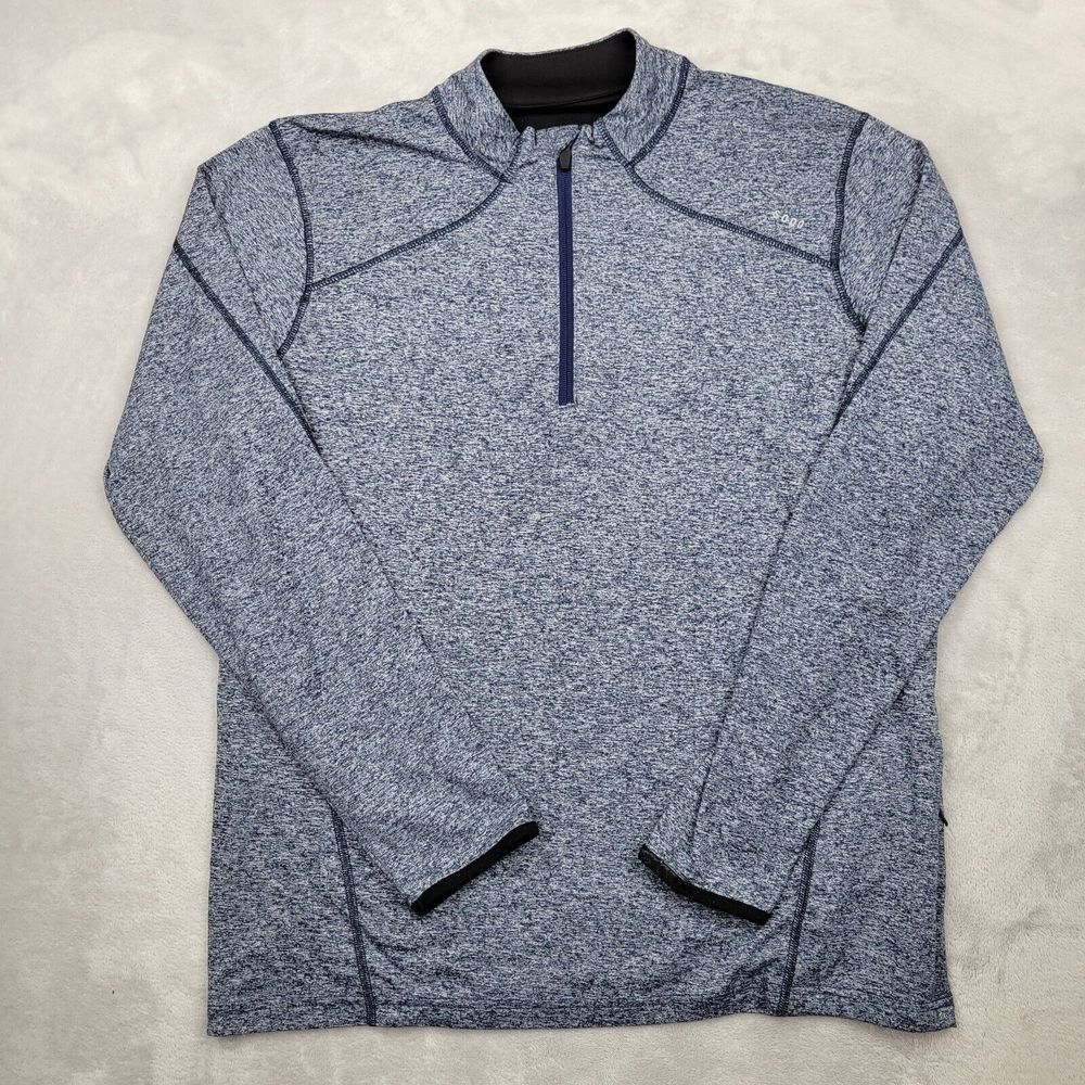 Sodo‎ Apparel Men Large 1/4 Zip Sweater Sweatshirt Performance Base Layer Tech